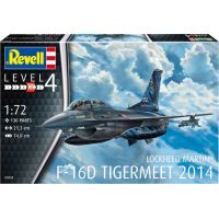 Revell Plastic ModelKit lietadlo Lockheed Martin F-16D Tigermeet 2014 1 : 72