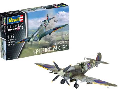 Revell Plastic ModelKit lietadlo Spitfire Mk.IXC 1 : 32