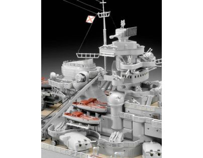 Revell Plastic ModelKit loď Battleship Bismarck 1: 350