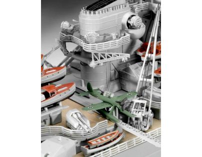 Revell Plastic ModelKit loď Battleship Bismarck 1: 350