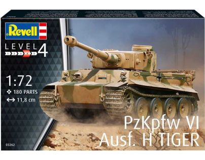 Revell Plastic ModelKit tank PzKpfw VI Ausf. H Tiger 1 : 72