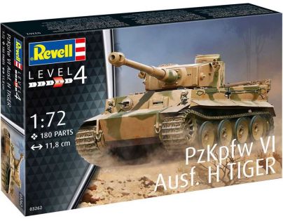 Revell Plastic ModelKit tank PzKpfw VI Ausf. H Tiger 1 : 72