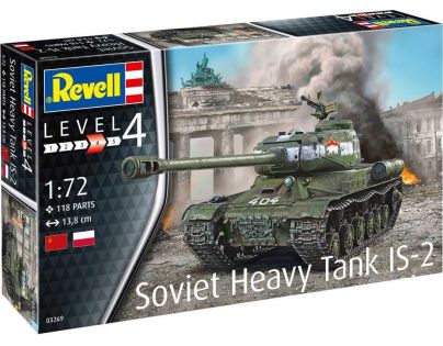 Revell Plastic ModelKit tank 03269 Soviet Heavy Tank IS-2 1:72