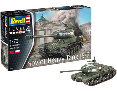 Revell Plastic ModelKit tank 03269 Soviet Heavy Tank IS-2 1:72