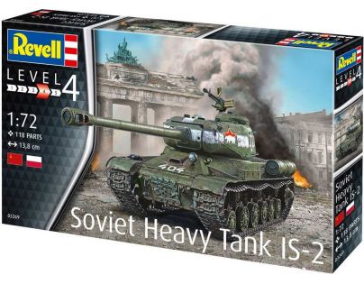 Revell Plastic ModelKit tank 03269 Soviet Heavy Tank IS-2 1:72