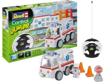 Autíčko Revell Junior Ambulancia 27 MHz
