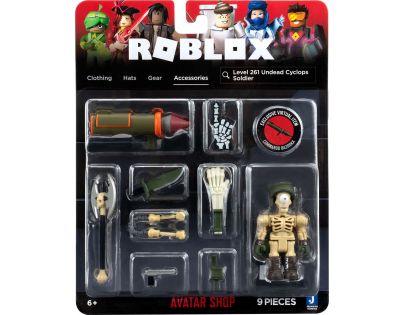 TM Toys Roblox Avatar Shop Level 261 Undead Cyclops Soldier a 2 doplnky