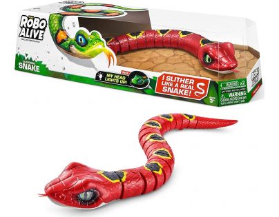 Robo Alive Had červený so skvrnami