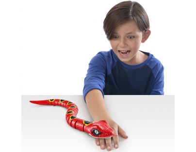 Robo Alive Had červený so skvrnami