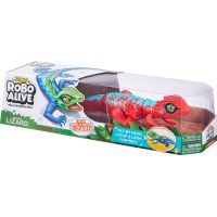 Zuru Robo Alive Jašterica Červeno modrá - Poškodený obal