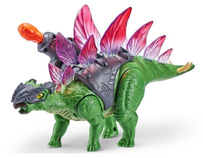 Robo Alive Stegosaurus svietiaci v tme