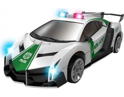 Robocarz 2 v 1 Policejní záchranářské auto 1:32 2 A policejní