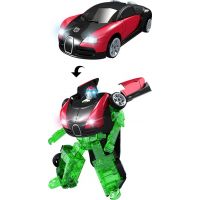 Robocarz 2 v 1 Závodní auto 1:32 2 A černo-červené 3