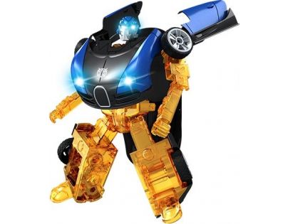 Robocarz 2 v 1 Závodní auto 1:32 2 A černo-modré