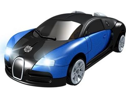 Robocarz 2 v 1 Závodní auto 1:32 2 A černo-modré