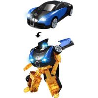 Robocarz 2 v 1 Závodní auto 1:32 2 A černo-modré 3