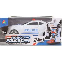 Robot - policajné auto 20 cm 3