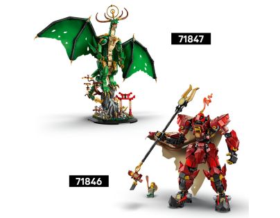 LEGO® NINJAGO® 71846 Robot Ohnivého rytiera