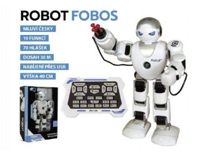 Robot RC FOBOS Chodiace bojovník s USB