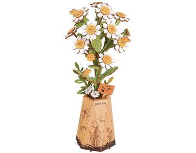 RoboTime 3D drevená skladačka Harmanček