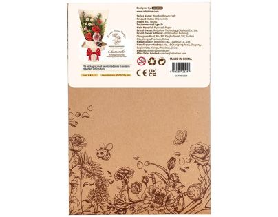 RoboTime 3D drevená skladačka Harmanček