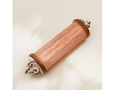 RoboTime 3D drevené mechanické puzzle Nástenné hodiny