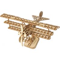 RoboTime drevené 3D puzzle Historické lietadlo