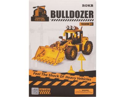 RoboTime drevené 3D puzzle Nakladač