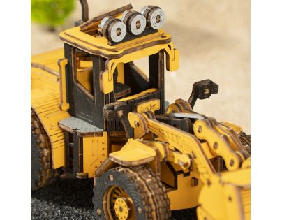 RoboTime drevené 3D puzzle Nakladač