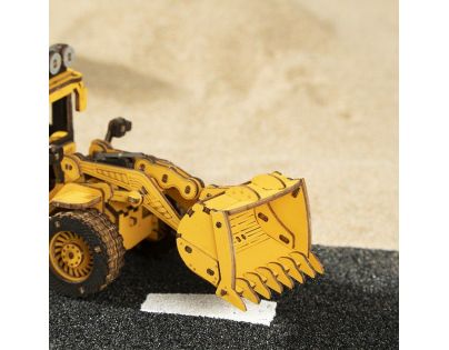 RoboTime drevené 3D puzzle Nakladač