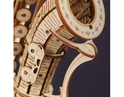 RoboTime drevené 3D puzzle Saxofón