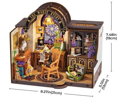 RoboTime Miniatúra domčeka Čarodejova pracovňa