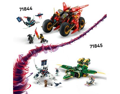 LEGO® NINJAGO® 71843 Rogue a robotický dračí jazdec