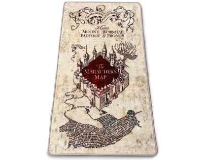 Groovy Harry Potter 1 Rohožka Záškodnícky plánik 76x133 cm
