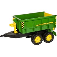 Rolly Toys Vlečka za traktor John Deere vyklápacia zelená Rolly Toys Vlečka za traktor John Deere vyklápacia zelená