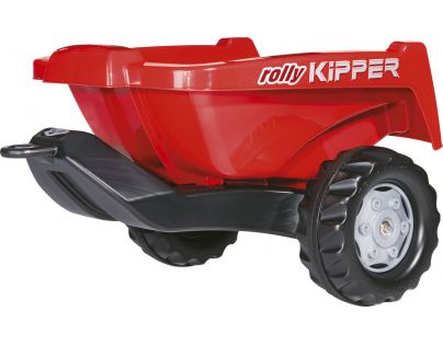 Rolly Toys Vlečka za traktor Kipper malá červená