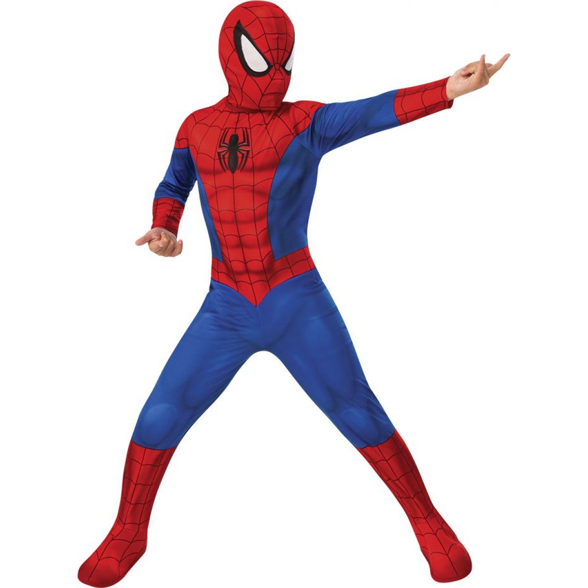 Rubie\'s Kostým Spiderman classic 122 - 128 cm