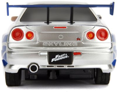 Rýchlo a zbesilo RC auto Nissan Skyline 1:24