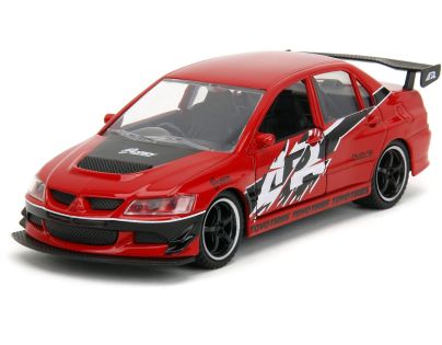 Rýchlo a zbesilo Twin Pack 2006 Mitsubishi Lancer Evo IX + Brianov 2002 Nissan Skyline GTR R34, 1:32 Wave
