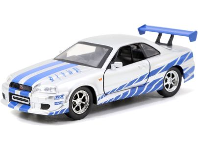 Rýchlo a zbesilo Twin Pack 2006 Mitsubishi Lancer Evo IX + Brianov 2002 Nissan Skyline GTR R34, 1:32 Wave