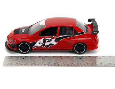 Rýchlo a zbesilo Twin Pack 2006 Mitsubishi Lancer Evo IX + Brianov 2002 Nissan Skyline GTR R34, 1:32 Wave