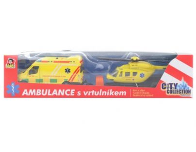 Made Sada ambulancie vrtuľník so svetlom a zvukom