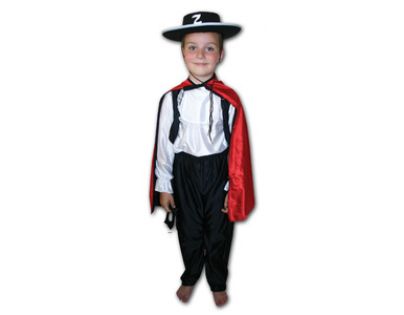 Rappa Kostým  Zorro veľ. S,M