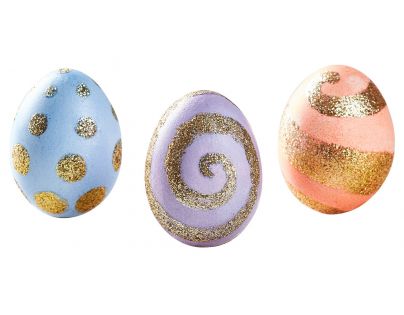 Sada k dekorovanie vajíčok - zlaté zdobenie