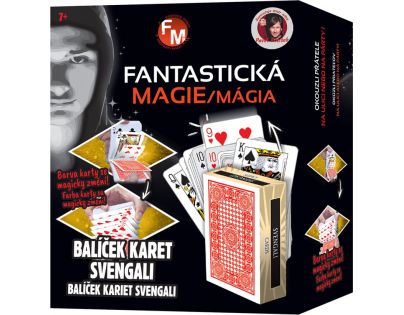 HM Studio Sada kúziel Fantastická Mágia Balíček kariet Svengali