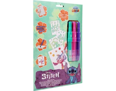 Sada maľovania s fúkacími fixkami Stitch A4
