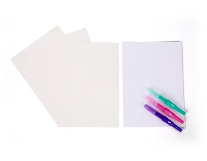 Sada maľovania s fúkacími fixkami Stitch A4