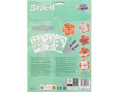 Sada maľovania s fúkacími fixkami Stitch A4
