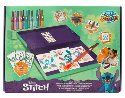 Sada maľovania so sprej fixkami Stitch