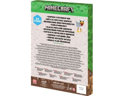 Pixie Crew Sada prekvapení Minecraft 24 kusov školské potreby